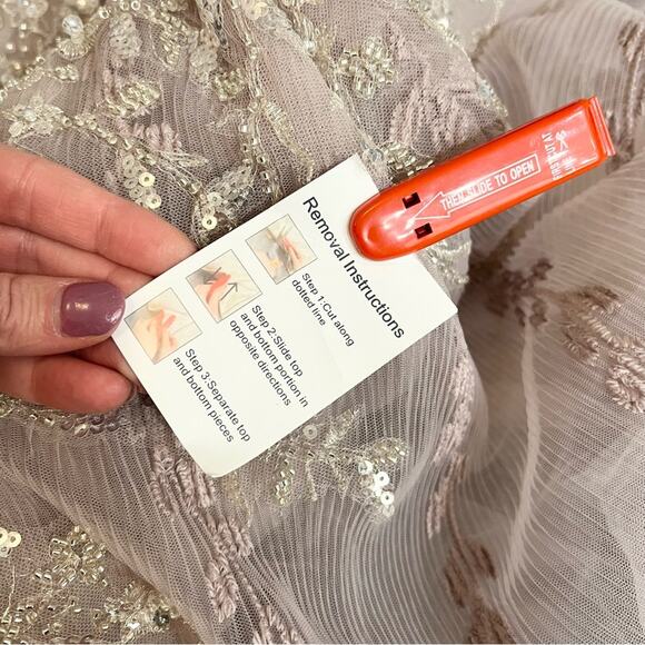 Mac Duggal Lavender Maxi Dress - Picture 8 of 11